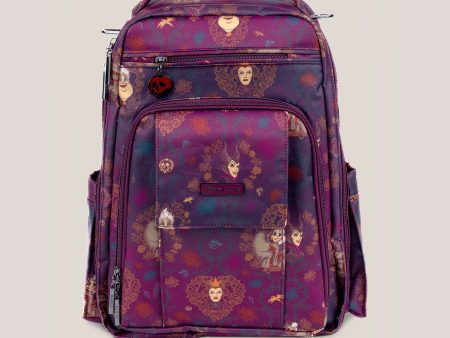 Disney Villains Be Right Back Diaper Bag Backpack — Dark Purple For Sale