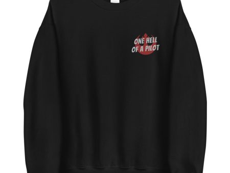 Poe One Hell of a Pilot Embroidered Sweatshirt Supply