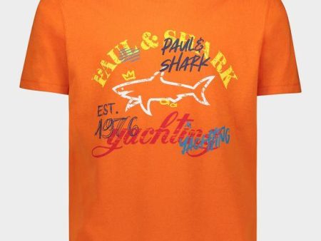 Paul & Shark - T-shirt logo Paul & Shark par Nick Wooster Online Hot Sale