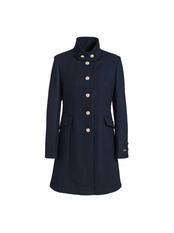 Dalmard Marine - Brighton Cachemire - Manteau long pour femme Supply