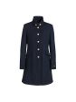 Dalmard Marine - Brighton Cachemire - Manteau long pour femme Supply