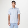 Bugatchi - Miles - Chemise imprimé automobiles manches courtes OOOHCOTTON© on Sale