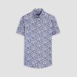 Bugatchi - Milo - Chemise manches courtes palmiers OOOHCOTTON© Fashion