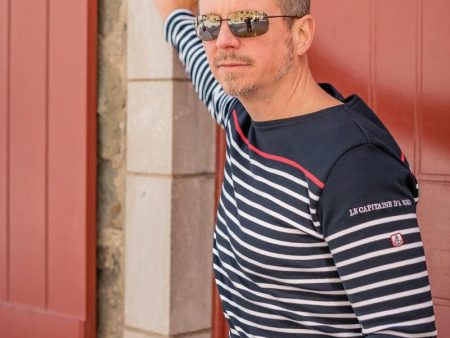 Armor-Lux X Le Capitaine D a Bord - Marinière Homme  - 40e Anniversaire (Édition Limitée) Online