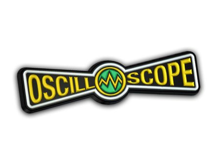 Oscilloscope Flair: Classic Logo Fashion